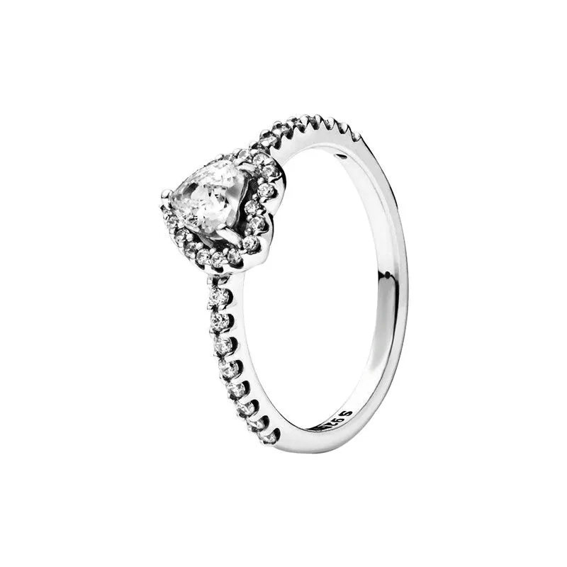 Sterling Silver Gem Stylish Sparkling Ring For Women