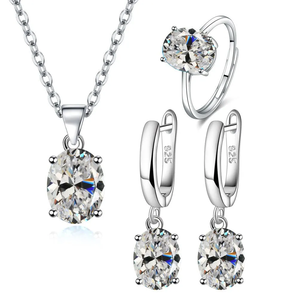 Sterling Silver Jewelry Sets For Women