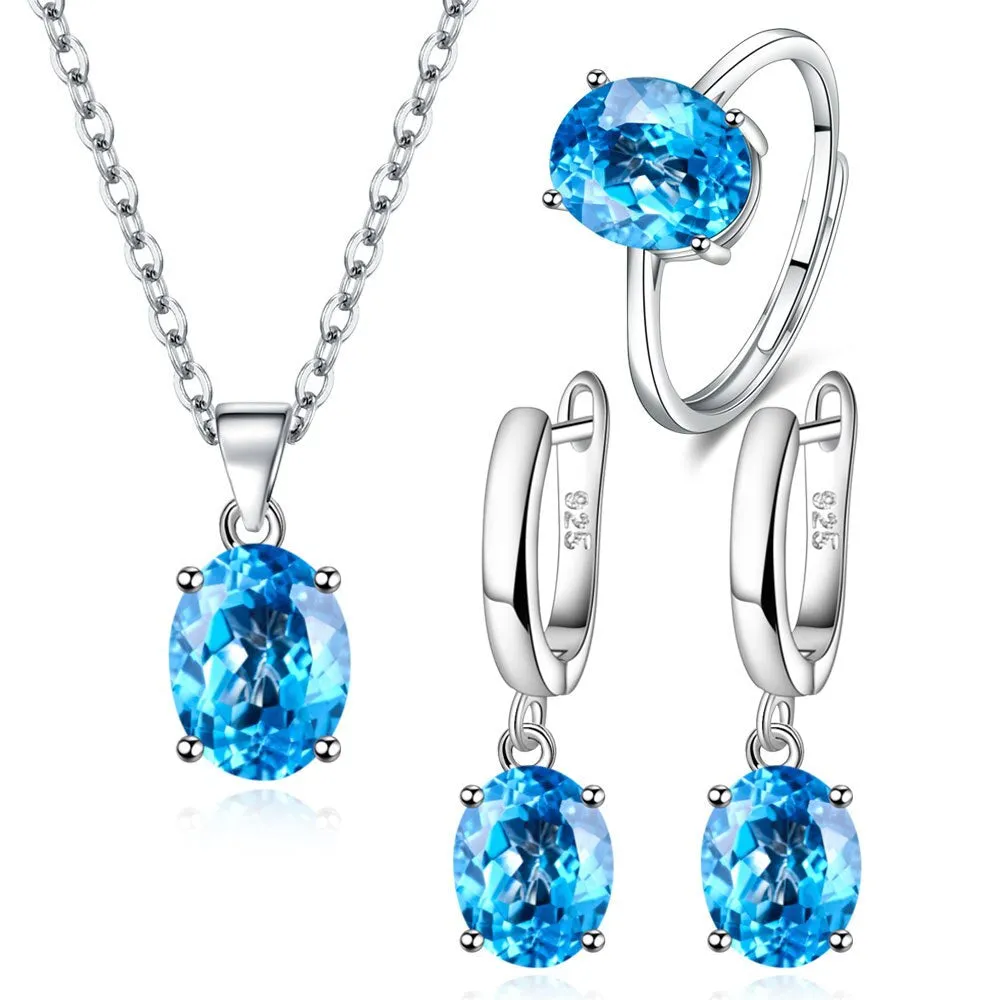 Sterling Silver Jewelry Sets For Women