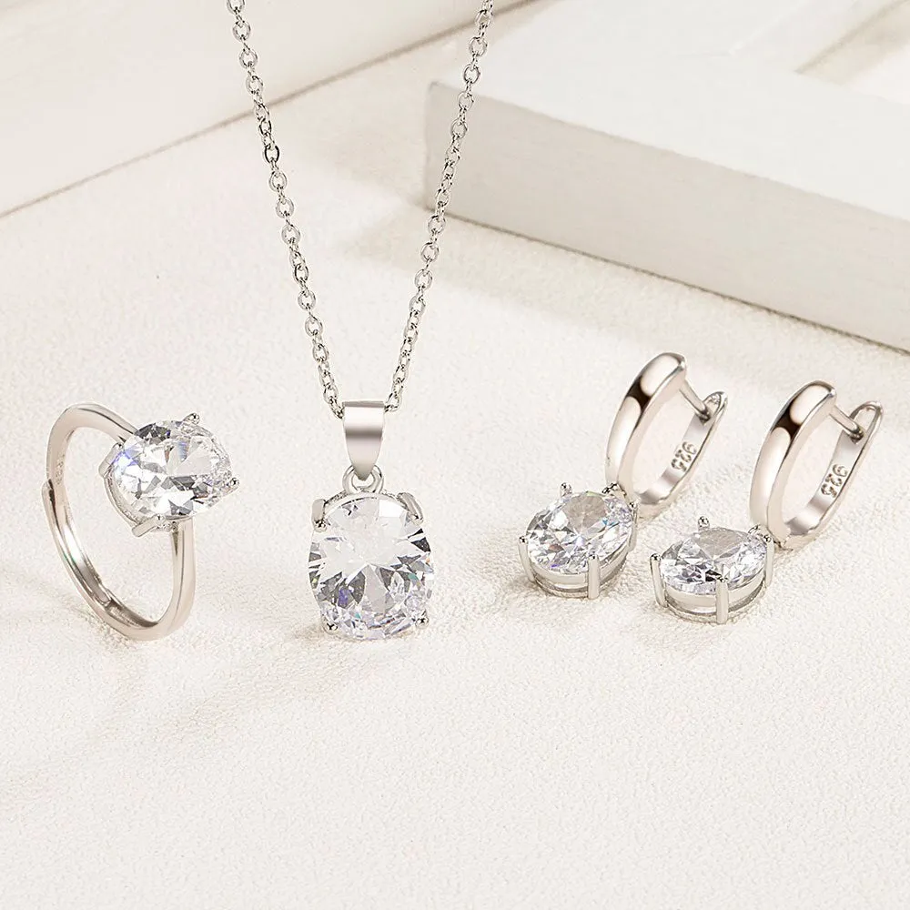 Sterling Silver Jewelry Sets For Women