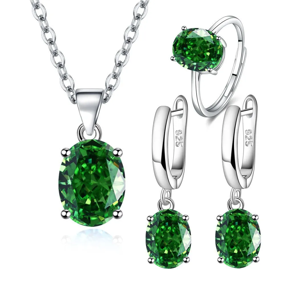 Sterling Silver Jewelry Sets For Women