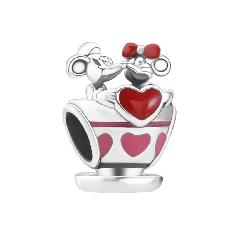 Sterling Silver Pandora Charm Fit Jewelry For Women