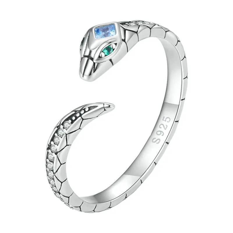 Sterling Silver Stylish Zircon Ring For Women