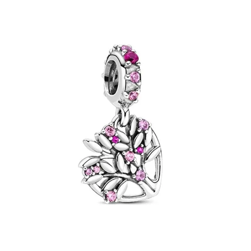 Sterling Silver Zircon Stylish Charm For Women