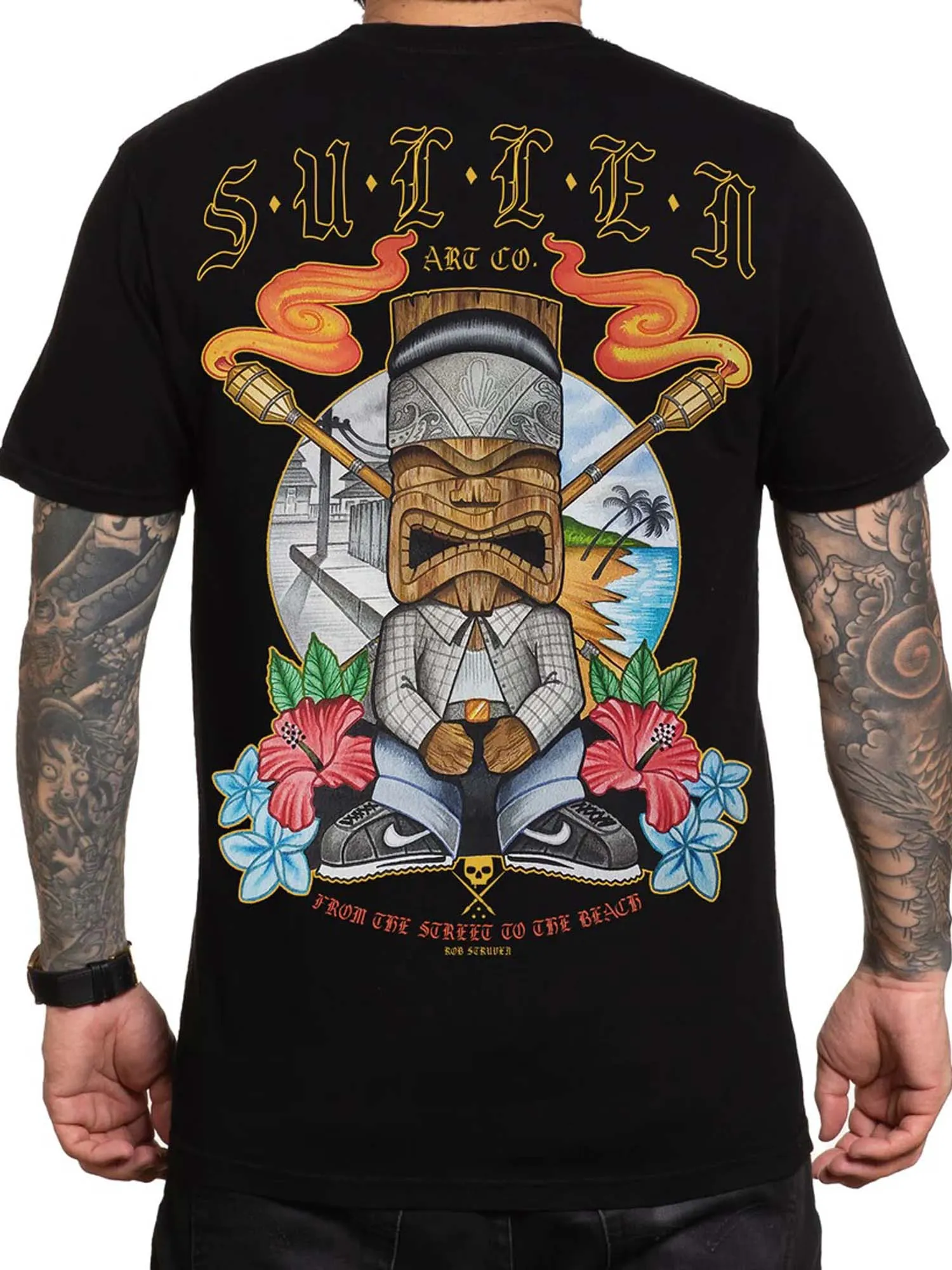 Sullen Men's Tiki Cholo Short Sleeve Premium T-shirt