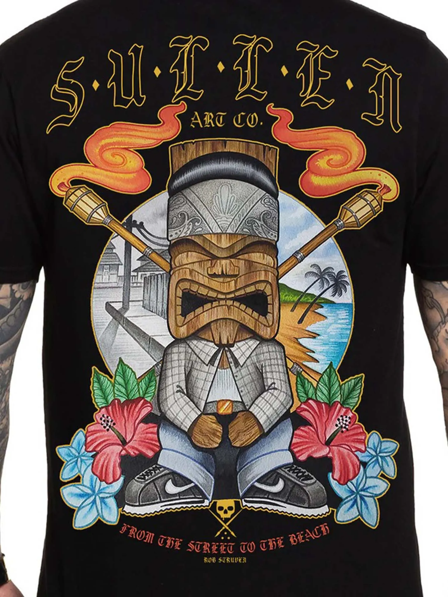 Sullen Men's Tiki Cholo Short Sleeve Premium T-shirt