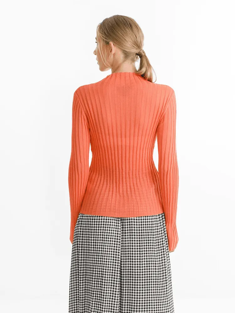 Thing Thing Turtle Neck - Tangarine