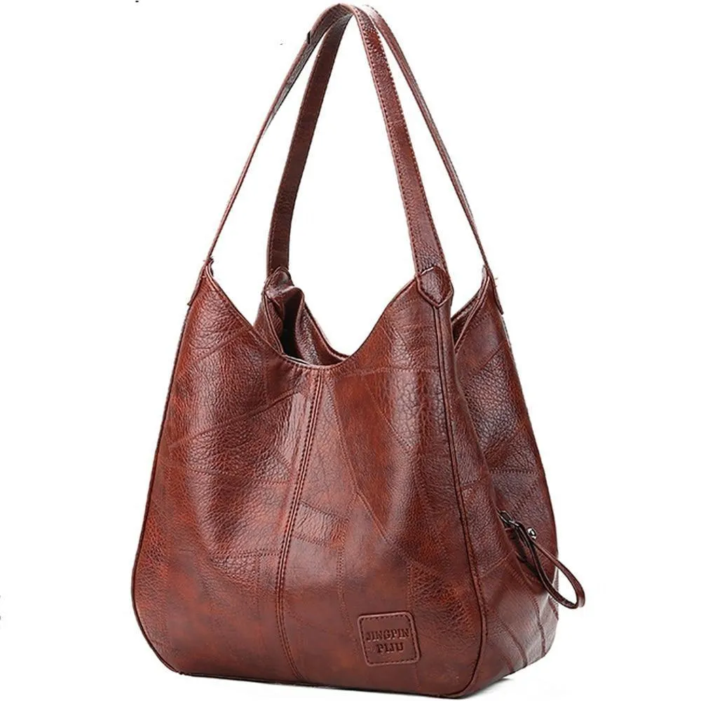 Vintage Leather Shoulder Bags For Women