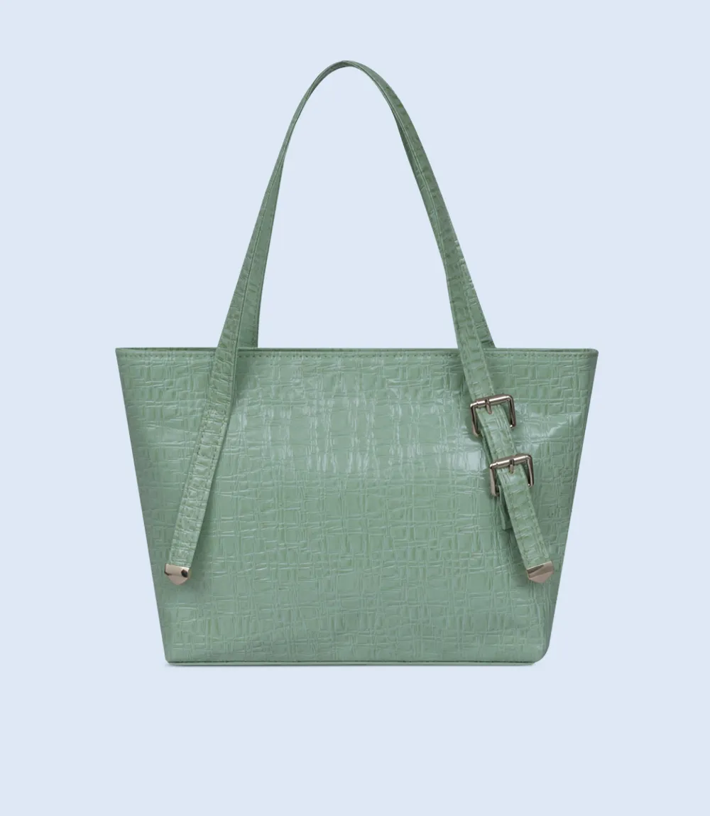 WB2391-Mint green-Women Shoulder Bag