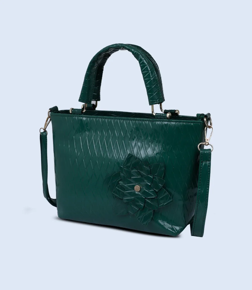 WB2392-DARK GREEN-Women Shoulder Bag