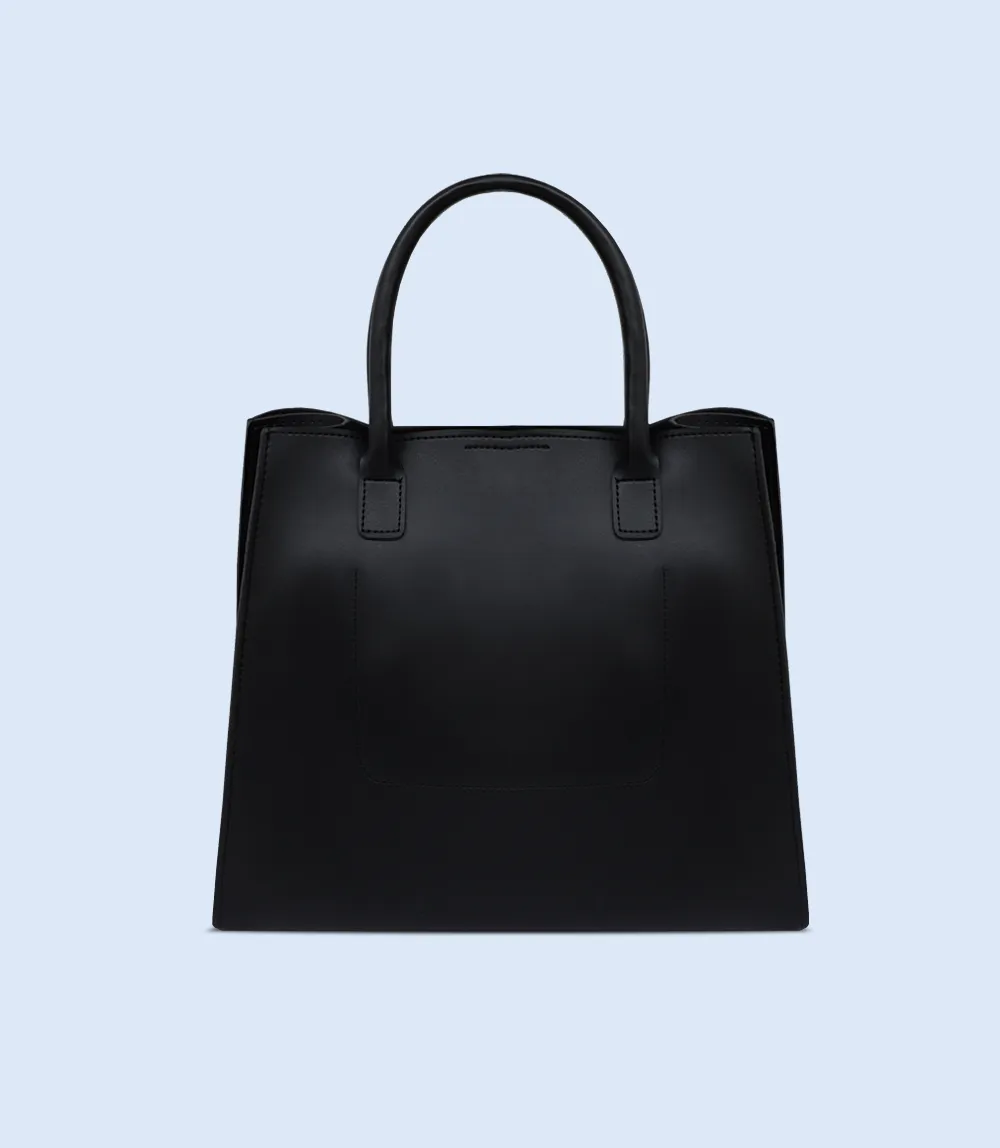 WB2402-BLACK-Women Shoulder Bag