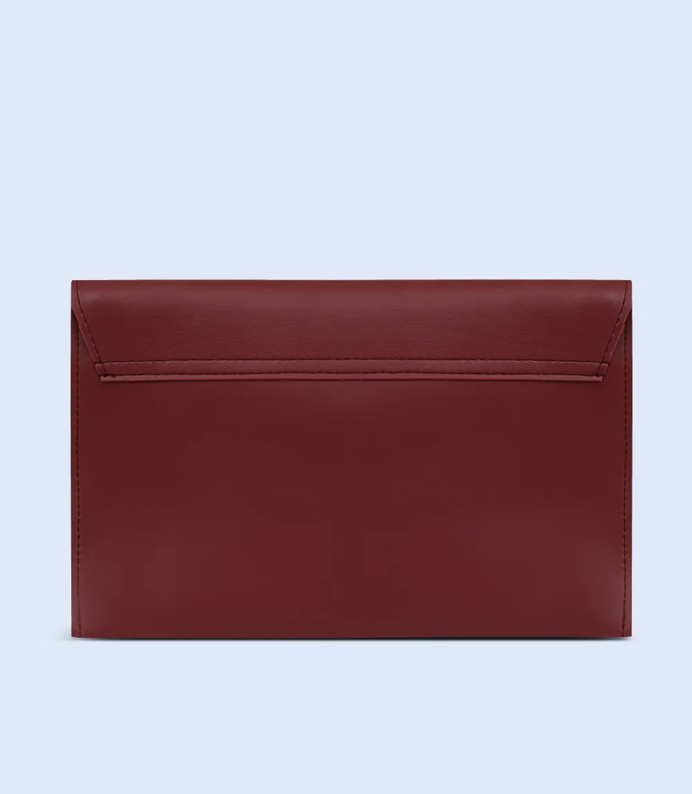 WB2409-MAROON-Women Shoulder Bag