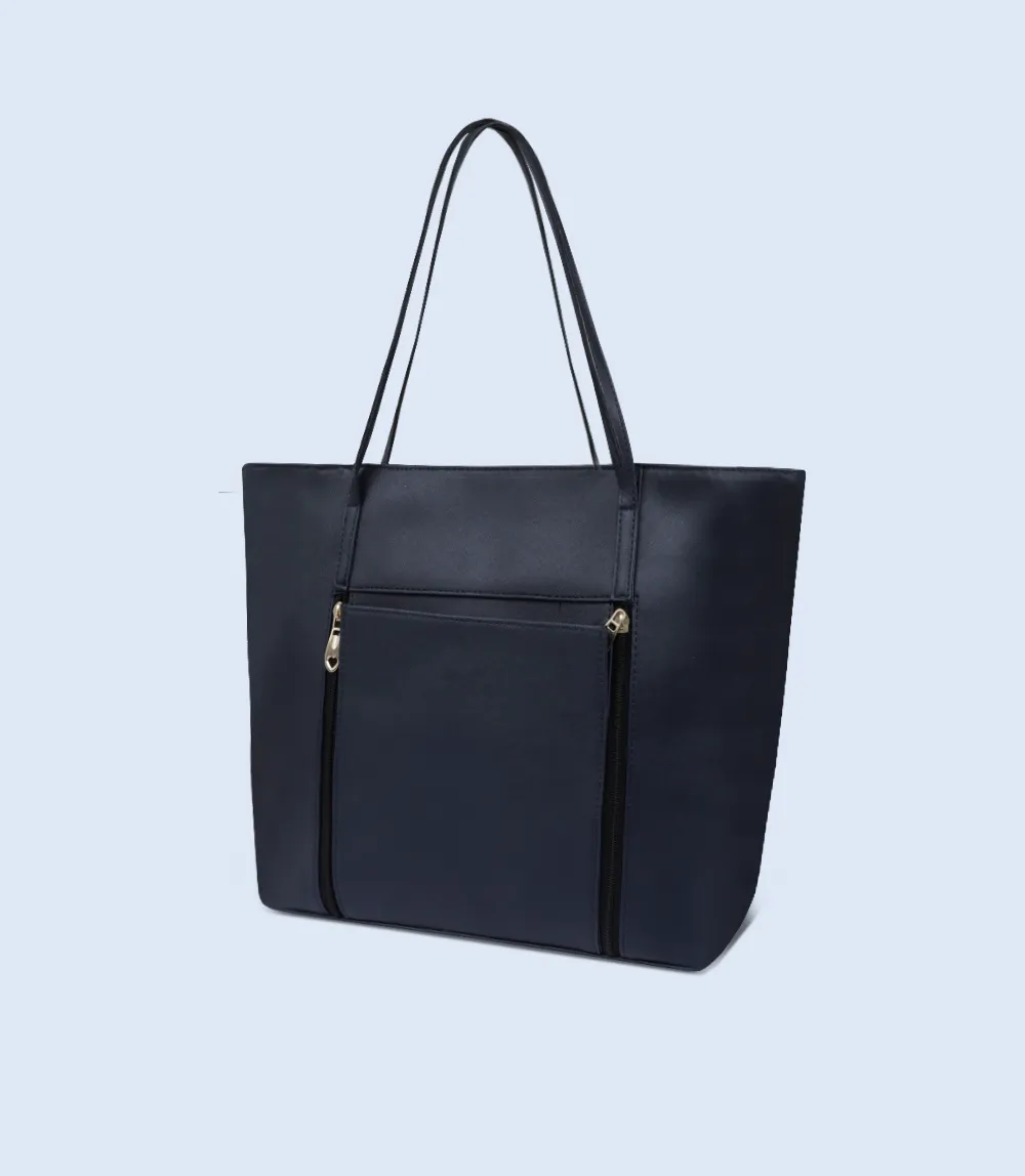 WB2526-NAVY-Women Shoulder Bag