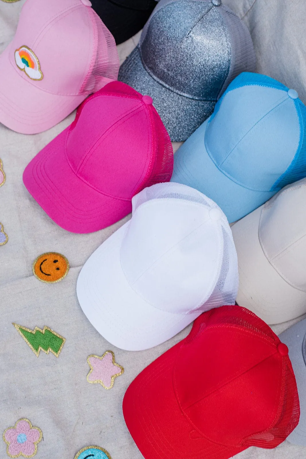 White Basic Trucker Cap