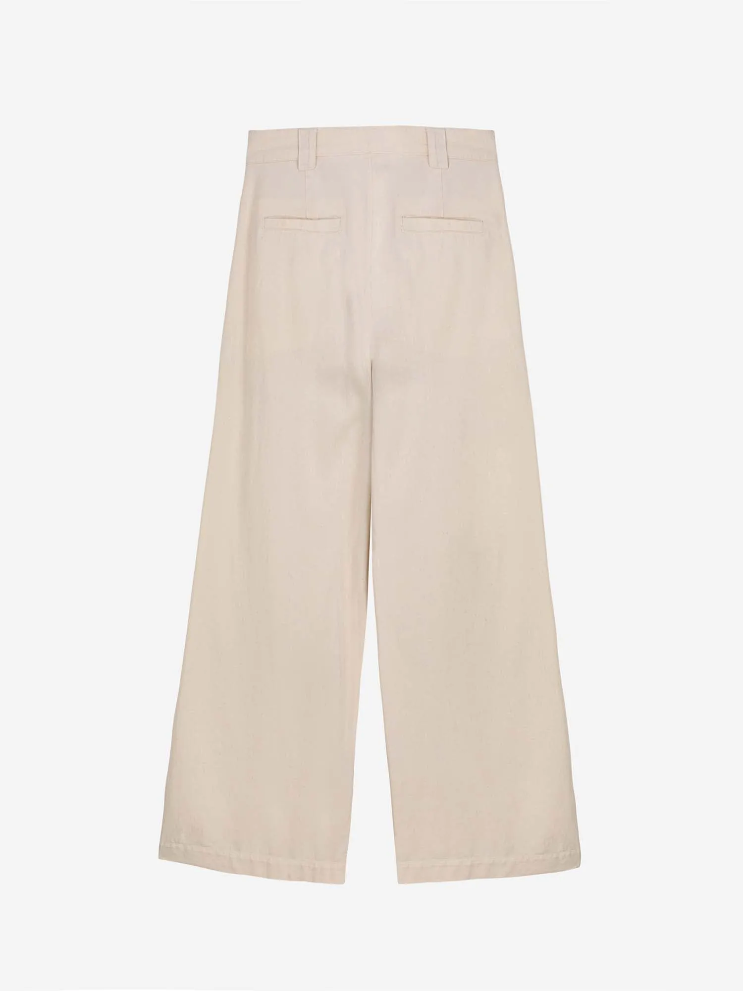 Wide Leg Pleated Pant