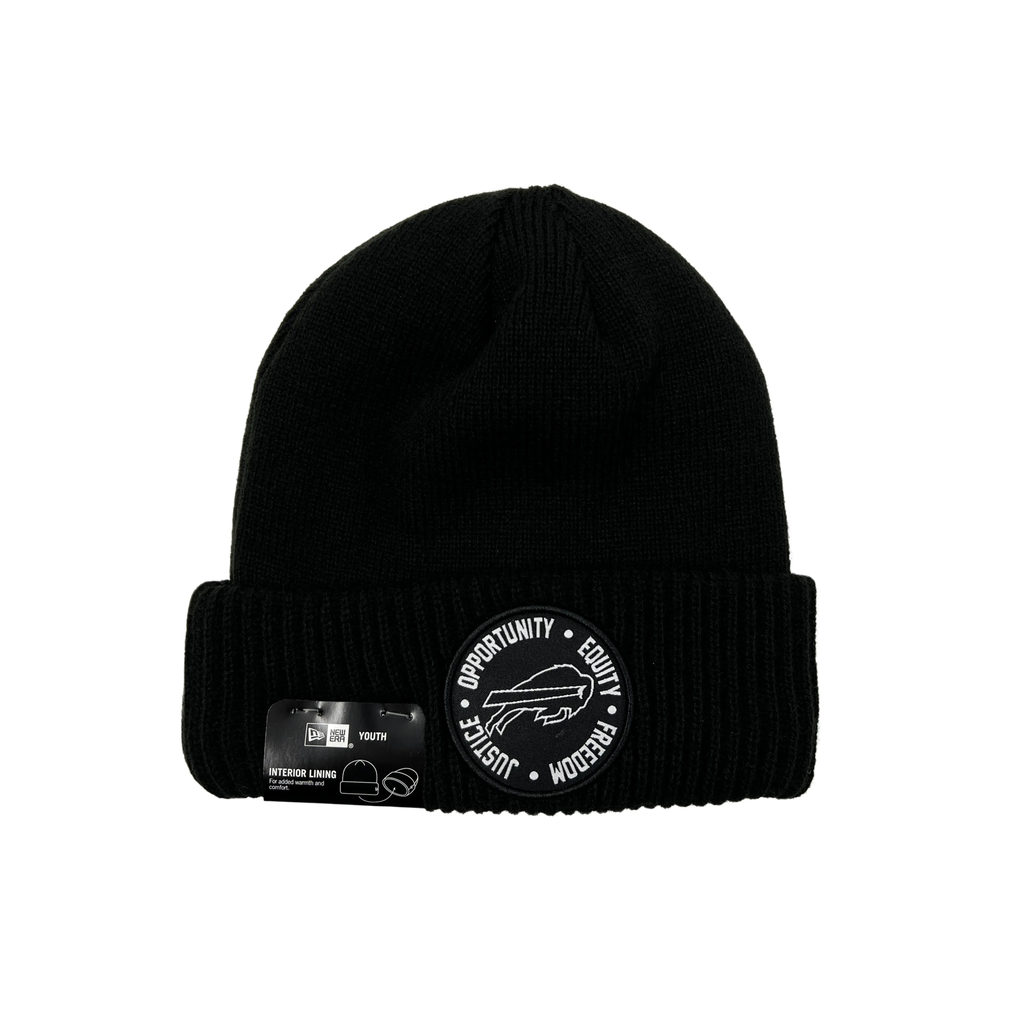 Youth New Era Buffalo Bills Social Justice Knit Beanie