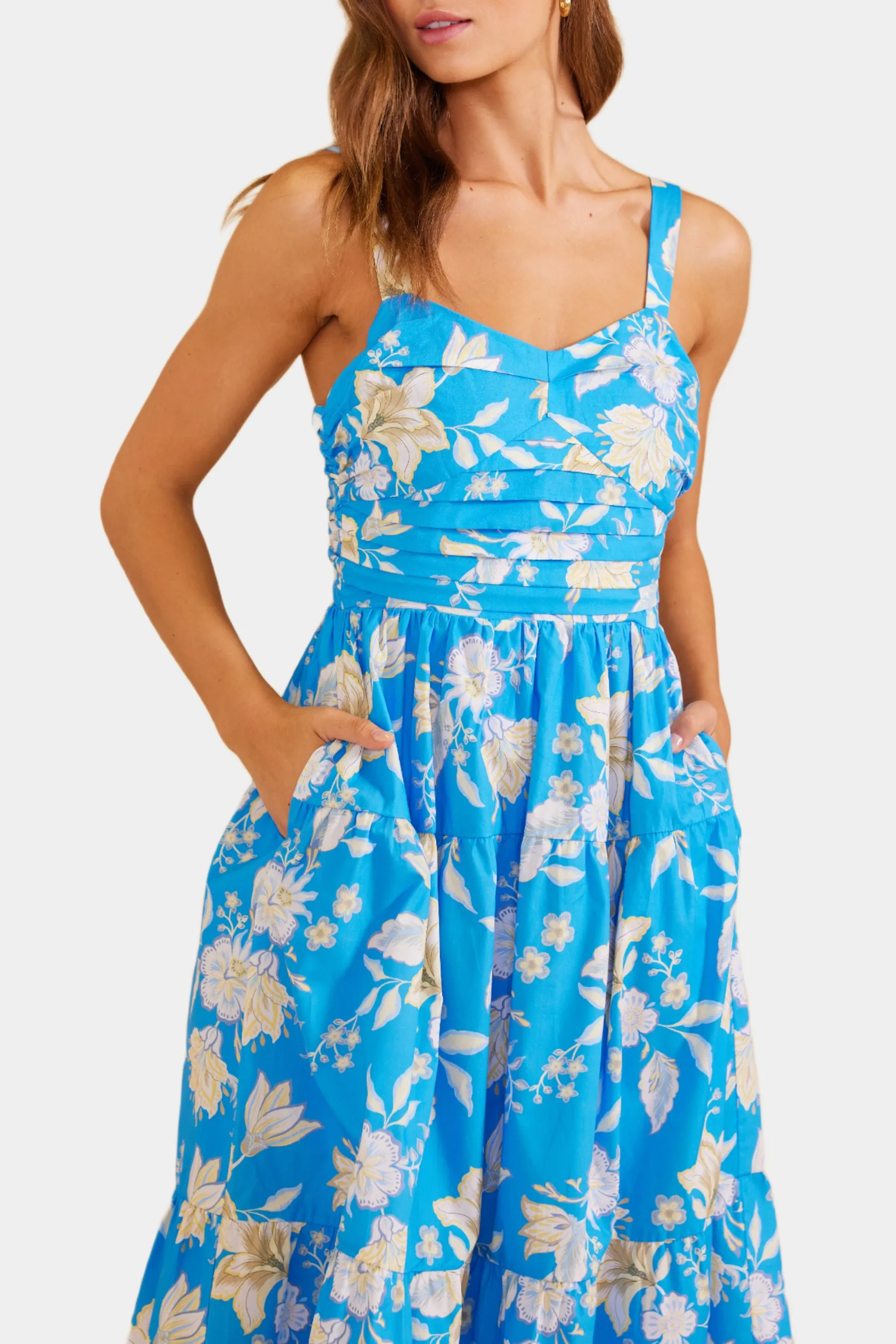 ZINNIA MIDI SUNDRESS