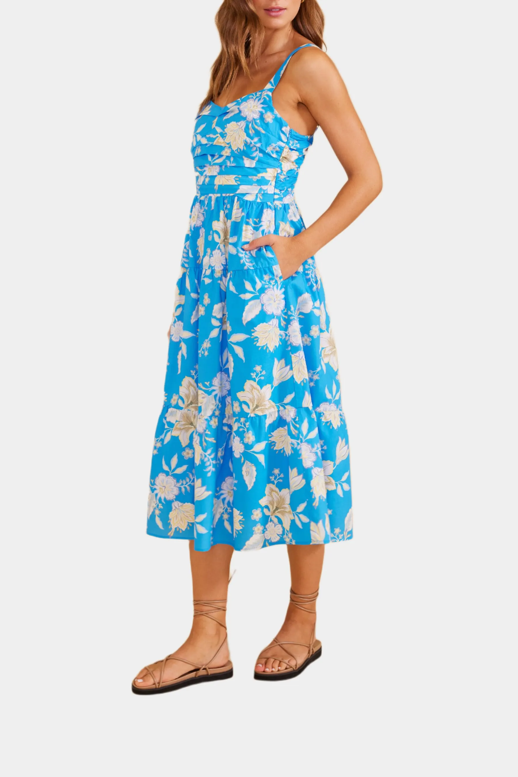 ZINNIA MIDI SUNDRESS