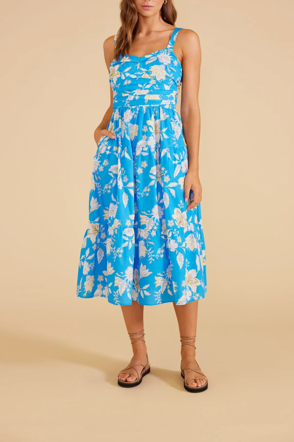 ZINNIA MIDI SUNDRESS